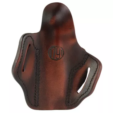 1791 Gunleather BH1S Vintage Brown Outside Waistband Holster for 1911
