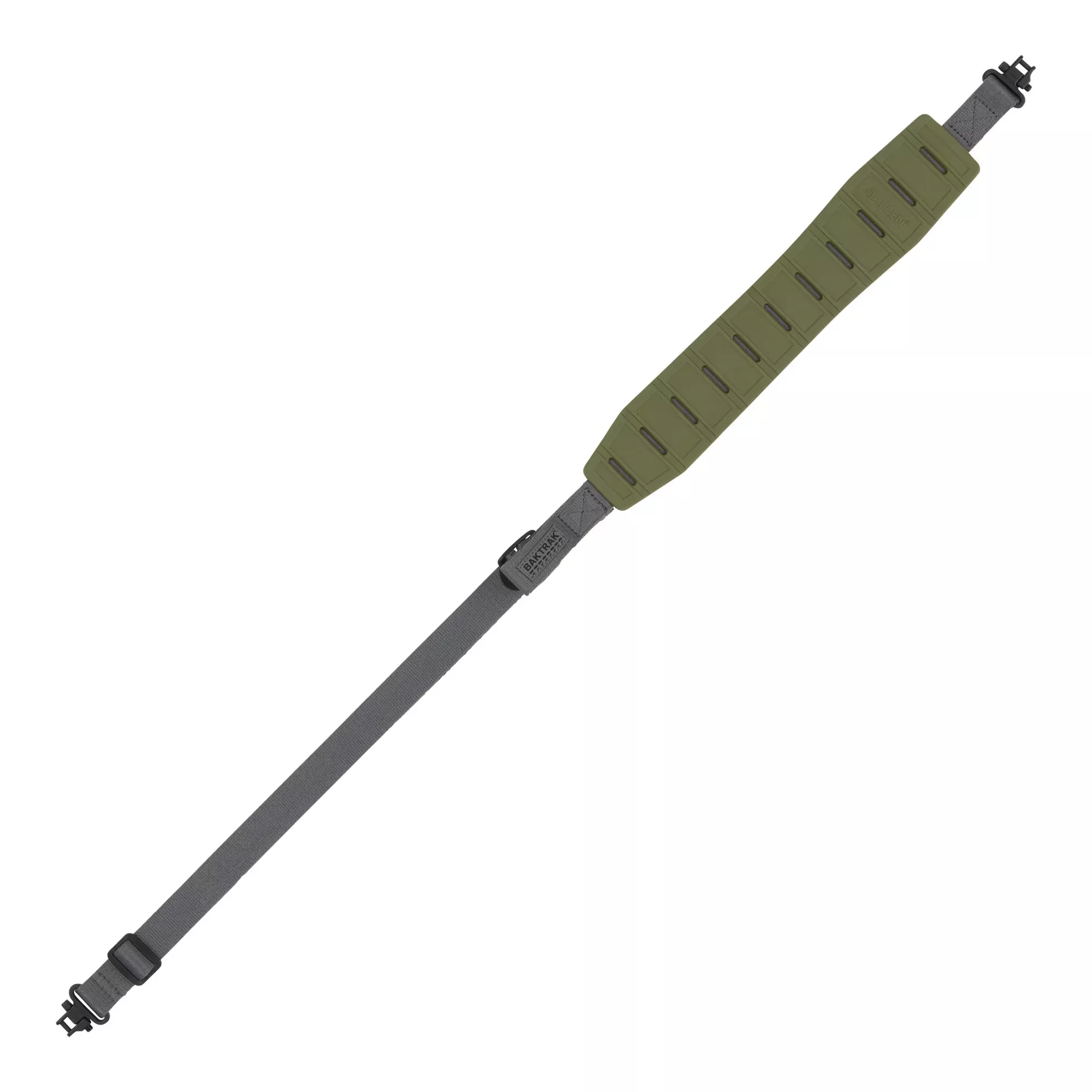 Allen Company Baktrak Kling Rubber Sling in Black and Green - Model 8533