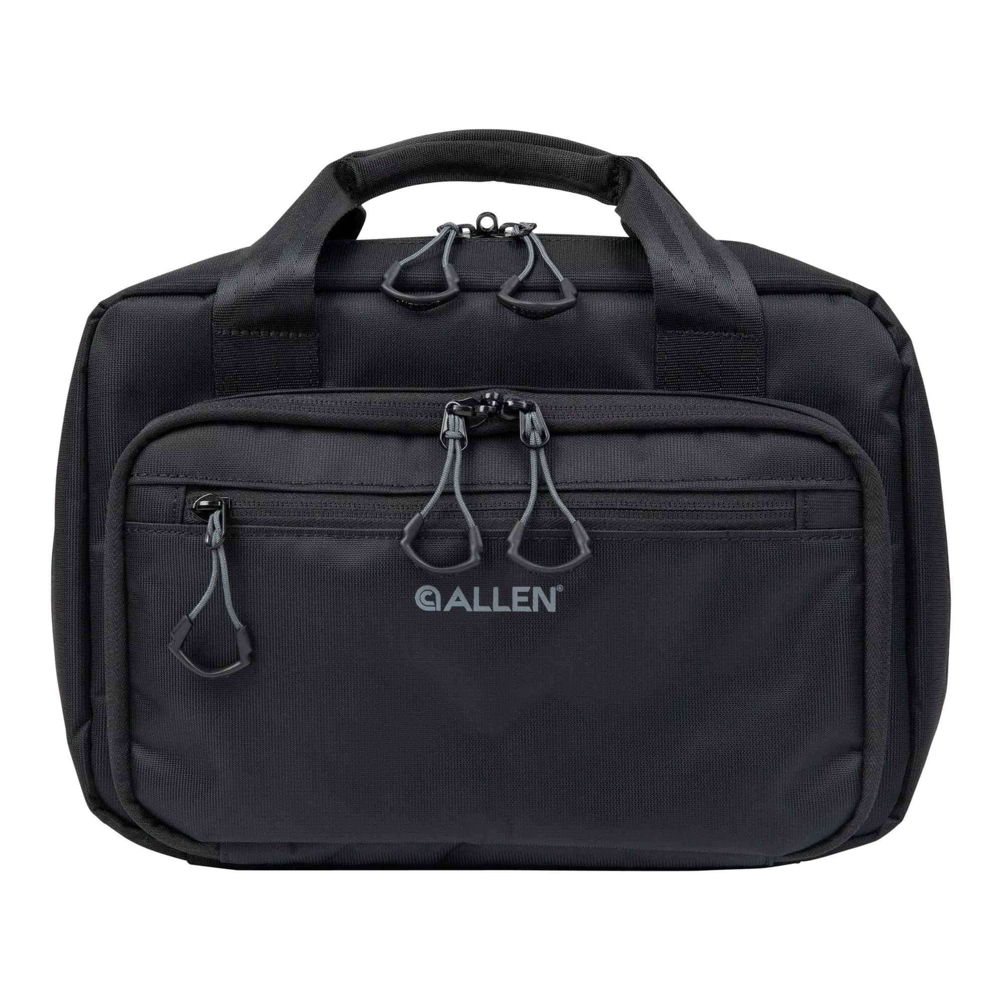 Allen Company Double Pistol Bag Black – Rugged Nylon Pistol Case for Safe Transport