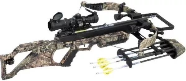 Excalibur Crossbows Micro Crossbow with Tact Hunter Scope - Mossy Oak Break Up Country Finish