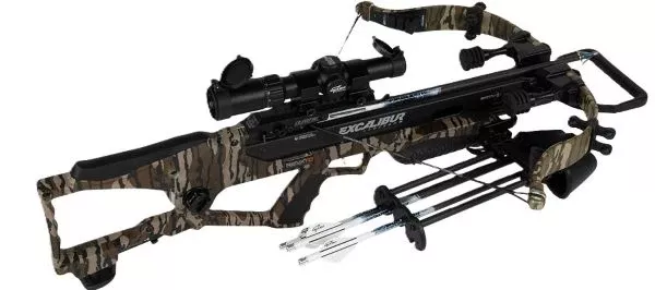 Excalibur Crossbows Rev X TD with Overwatch 2-5X Scope and Charger X Integrated Crank