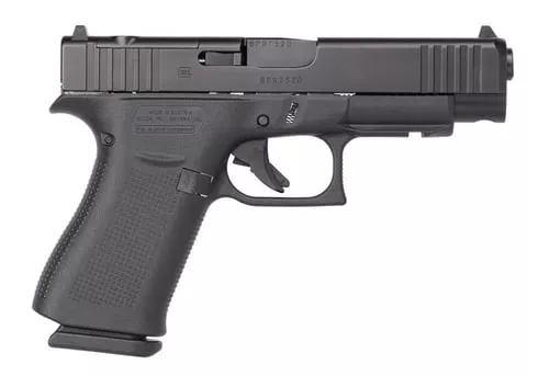 Glock PA4850201FRMOS G48 Gen5 MOS Sim Compact 9mm Luger 10+1 4.17