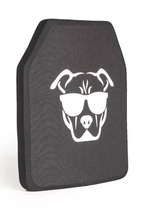 Guard Dog Security Level IIIA UltraLight 10x12 Ceramic Single Plate