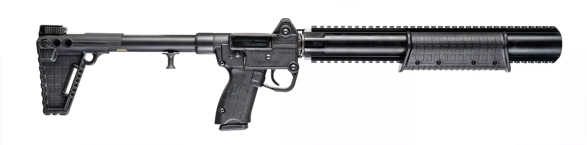Kel Tec SUB2K9CQB Glock 17 9mm Carbine with Integrally Suppressed Barrel