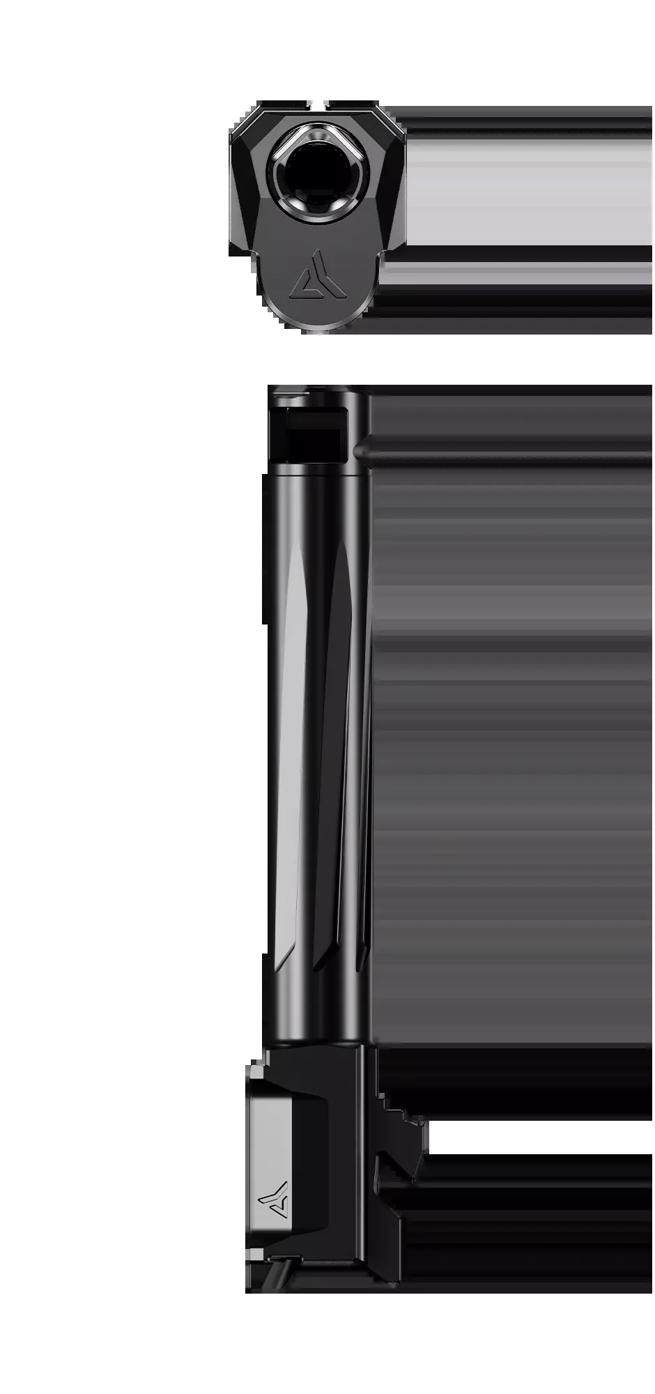 Radian Weapons Afterburner + Ramjet Barrel & Comp for Glock 17 Gen5 – 9mm Fluted Stainless Steel with DLC Finish