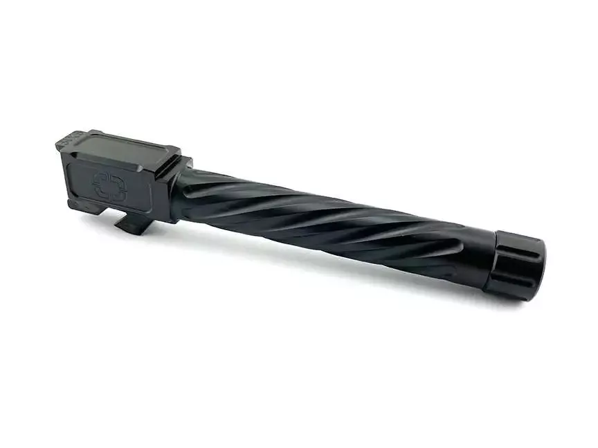 Shadow Systems Match Thread Barrel in Black for MR-L and DR Pistols, Part Number SG9CL0003TSPLNIT